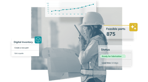 What is the financial impact of adopting on-demand manufacturing?